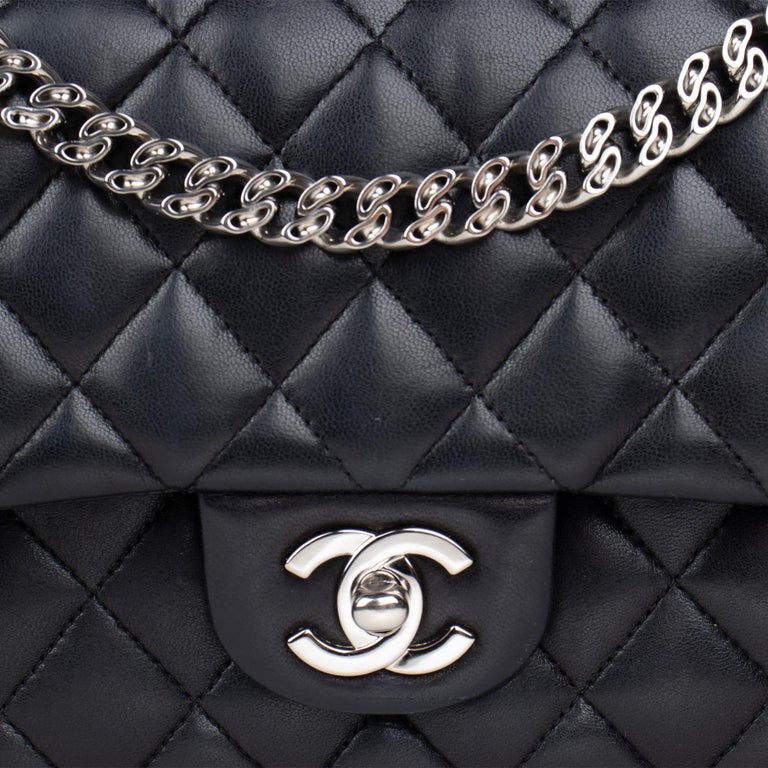 Chanel Medium Bijoux Chain Classic Double Flap Bag For Sale at
