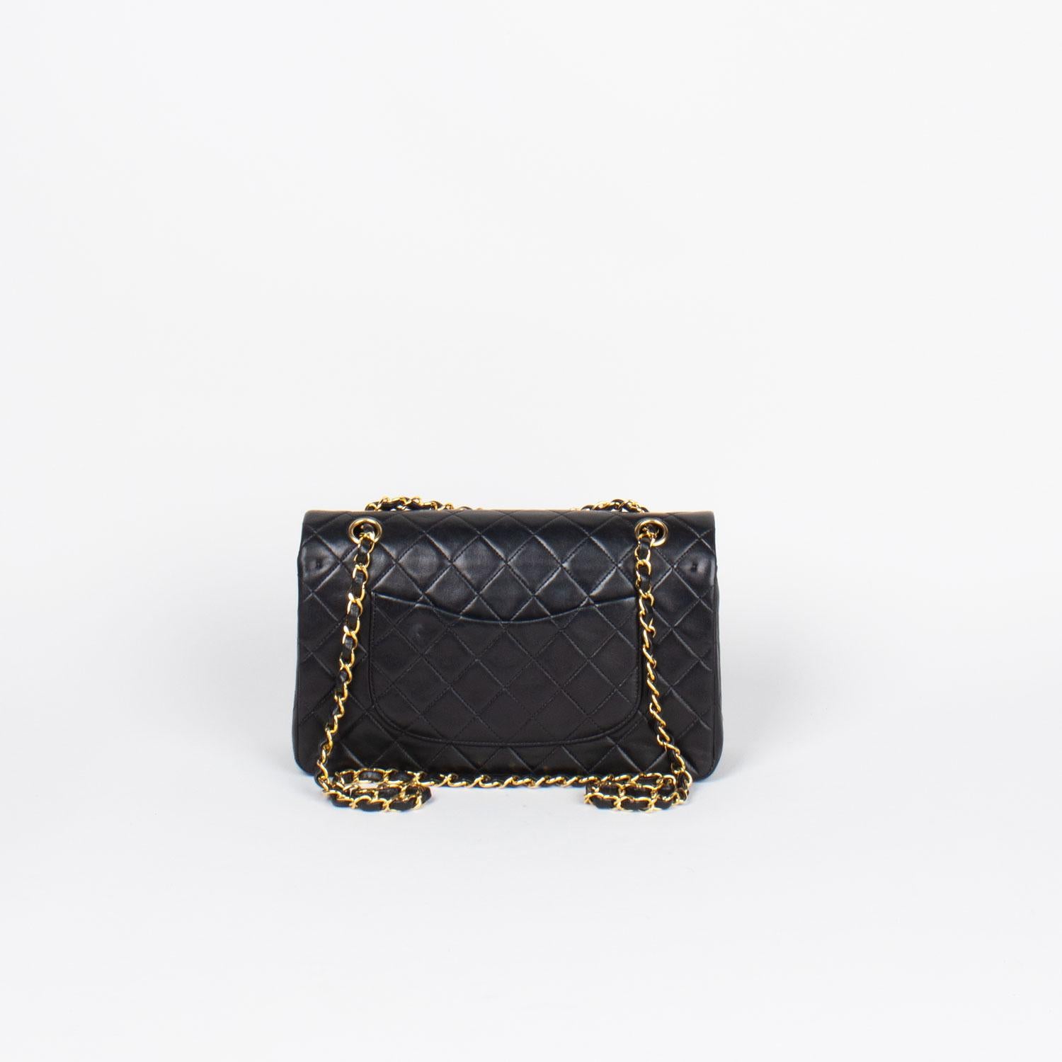 Black Chanel Medium Classic Double Flap Bag