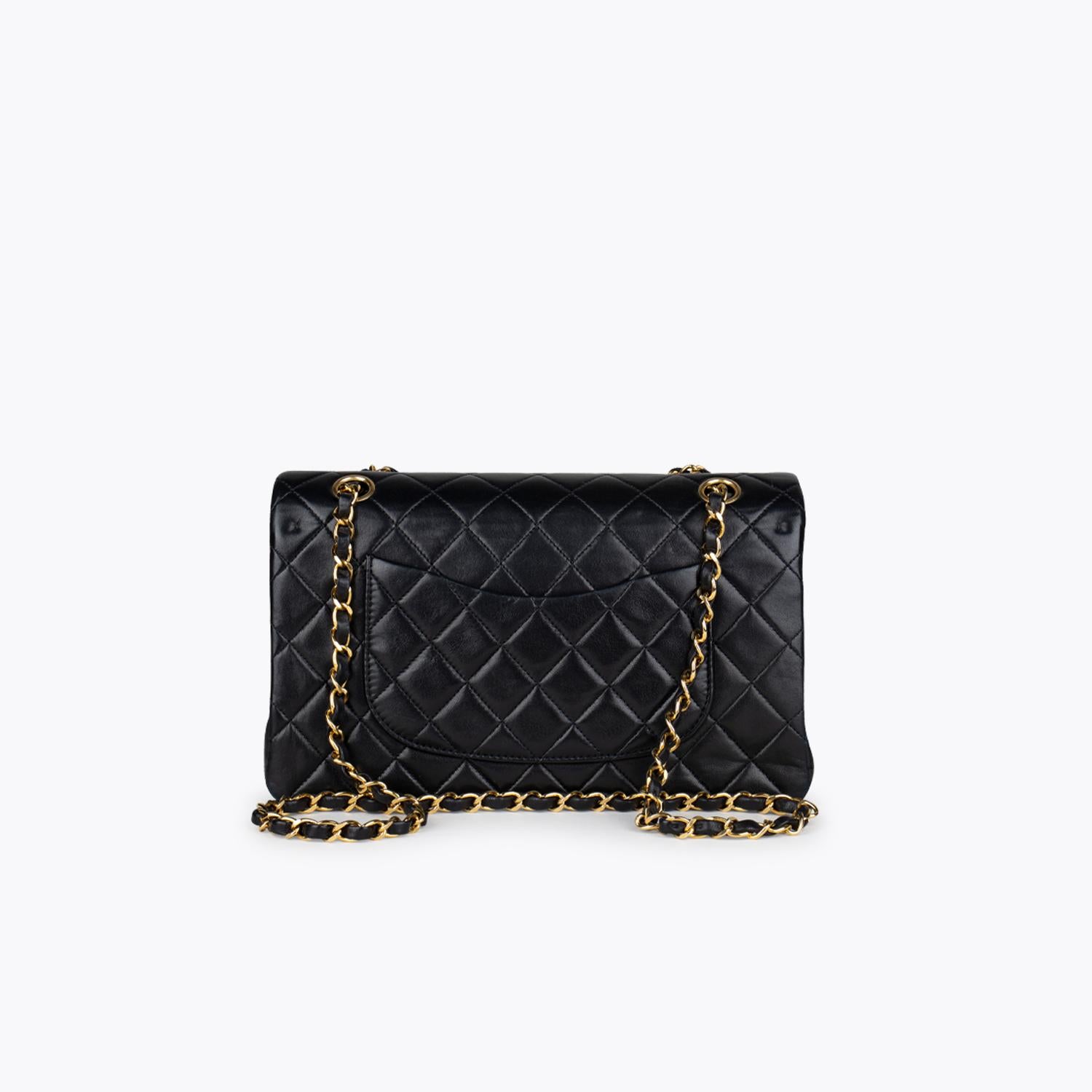 Black Chanel Medium Classic Double Flap Bag