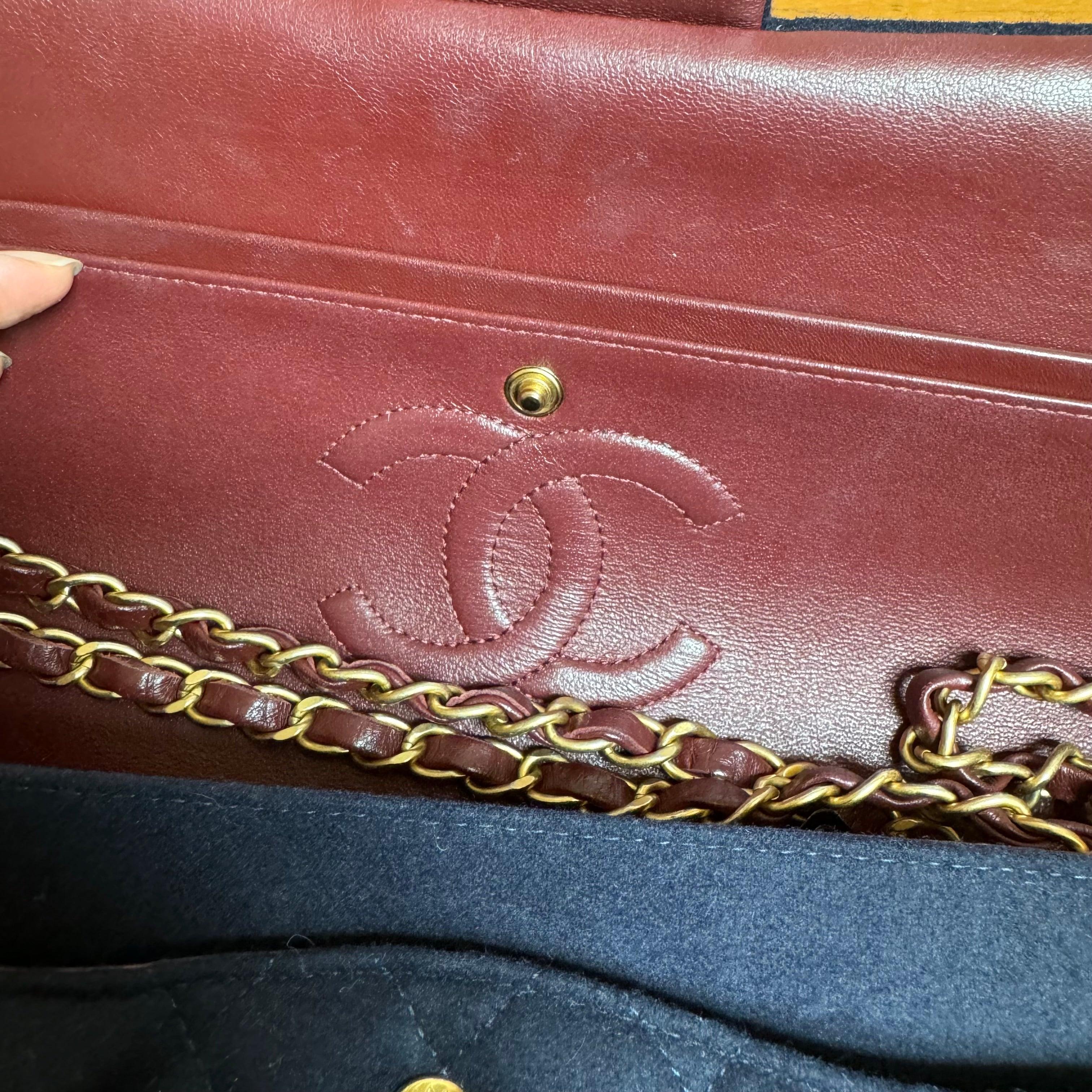 Chanel Medium Classic Double Flap Bag Métiers d'Art Paris-Hamburg Wool Charms 8