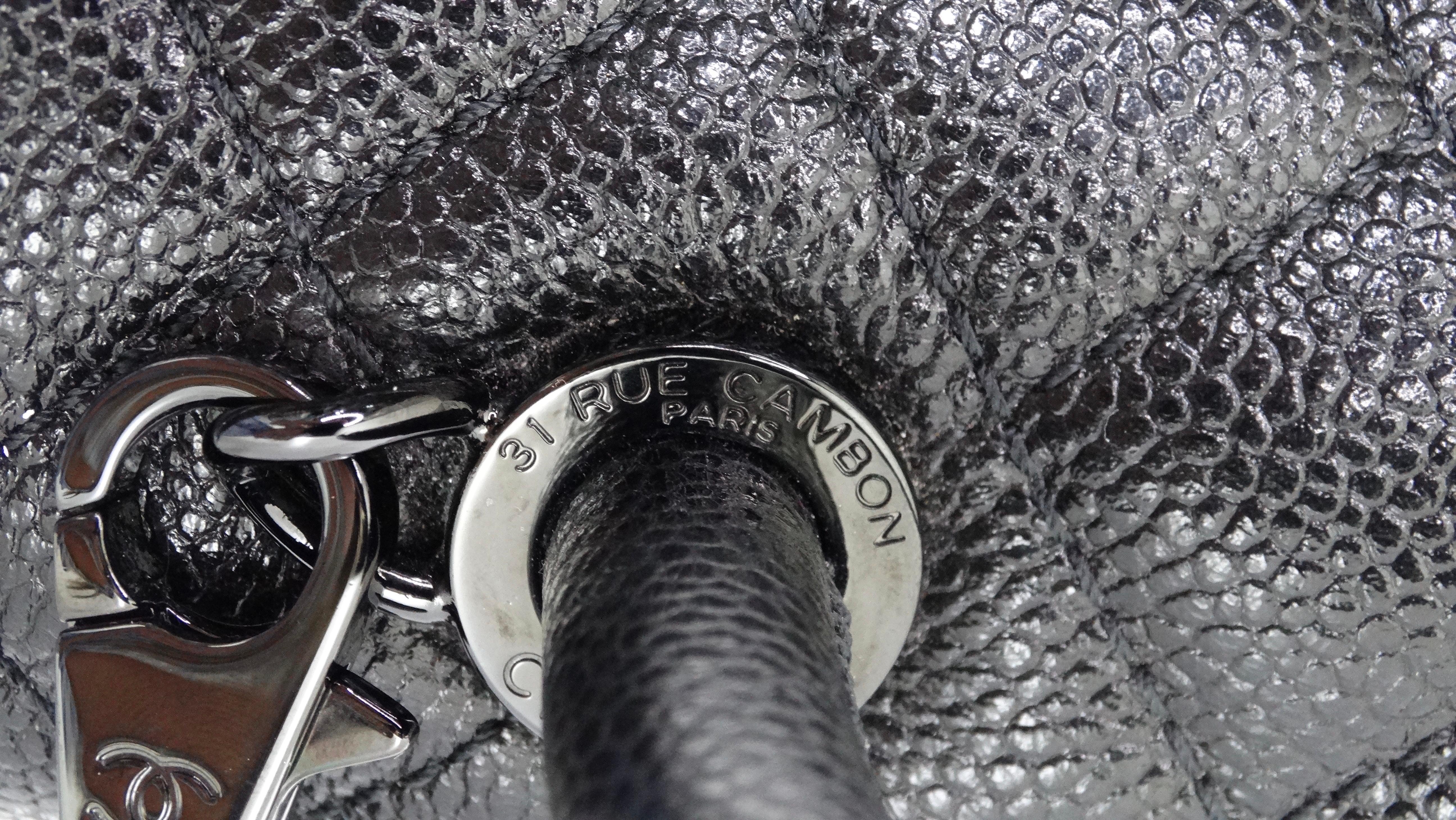 Chanel Medium Coco Caviar Quilted Top-Handle Bag 3