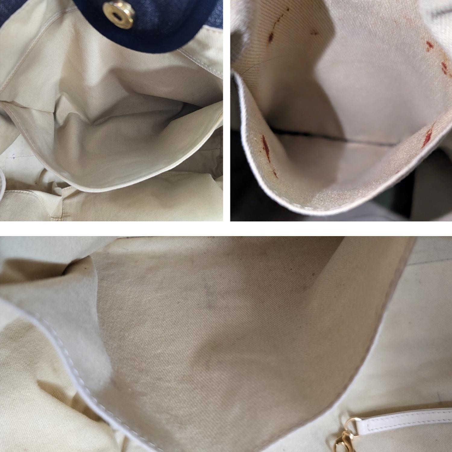 Chanel Tote Deauville Vaquero Oscuro Lavado Mediano en venta 4