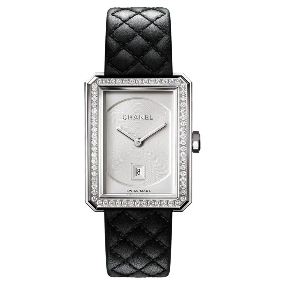 Chanel Watch Leather - 10 For Sale on 1stDibs  chanel watch leather strap,  chanel iwatch band, chanel leather watch