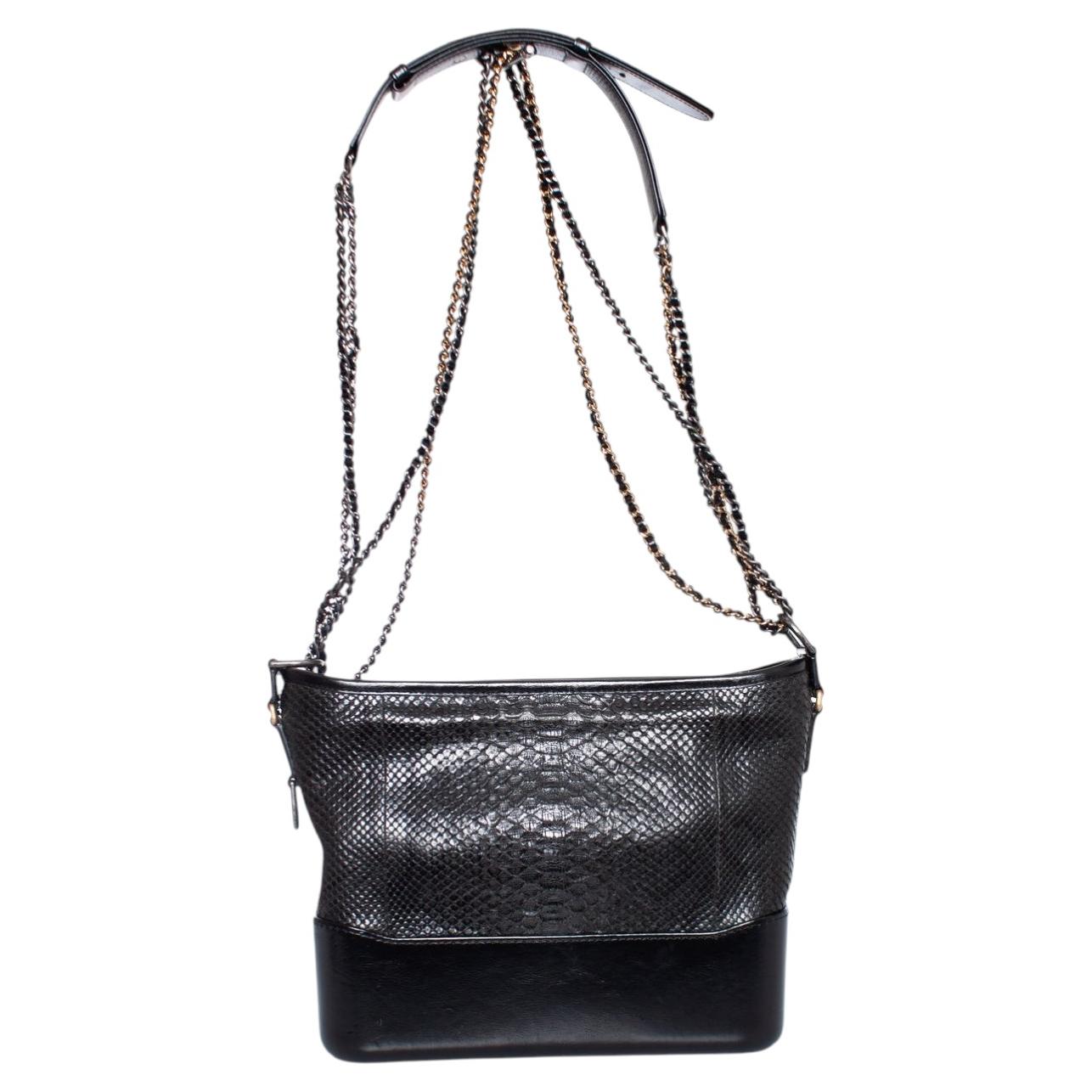 Chanel, Medium Gabrielle python bag