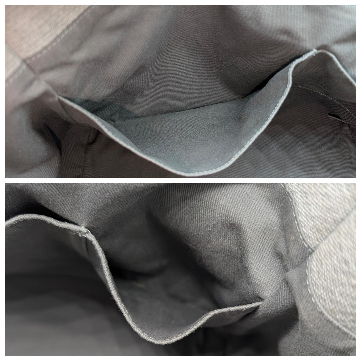 Chanel Medium Grey Deauville Shopping Tote 5