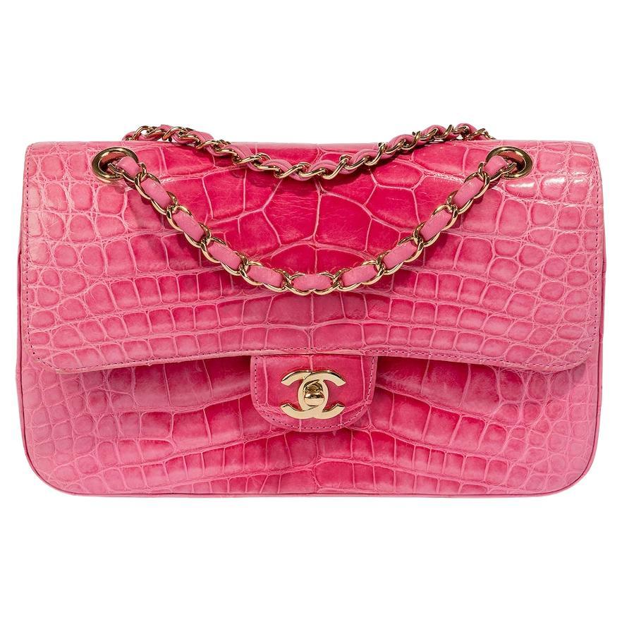 Chanel Medium Pink Double Flap Bag