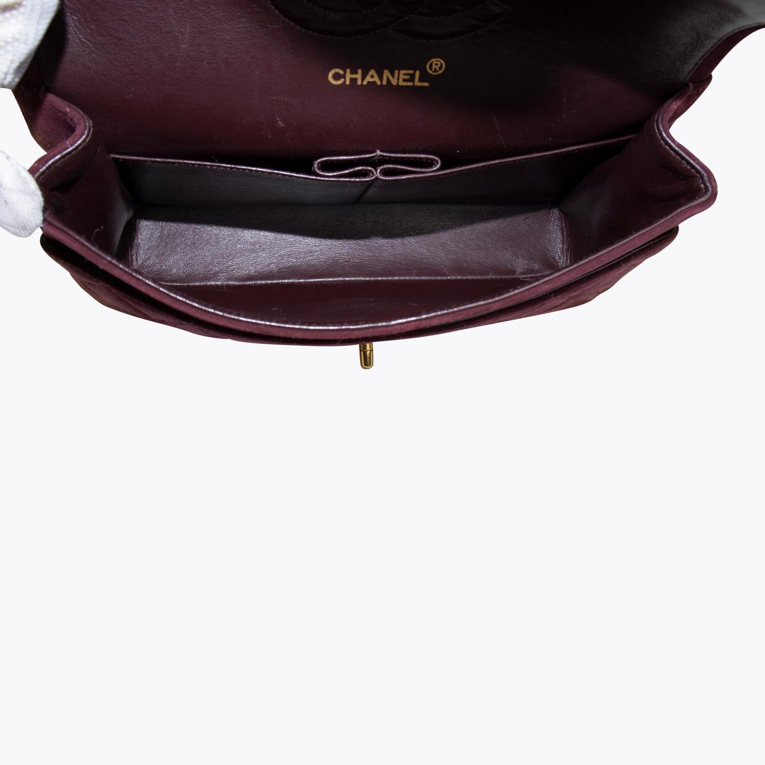 Chanel Medium Suede Classic Double Flap bag For Sale 5