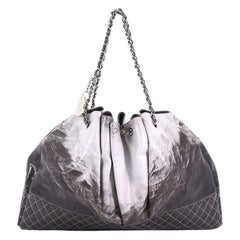 Chanel Melrose Degrade Cabas Tote Patent