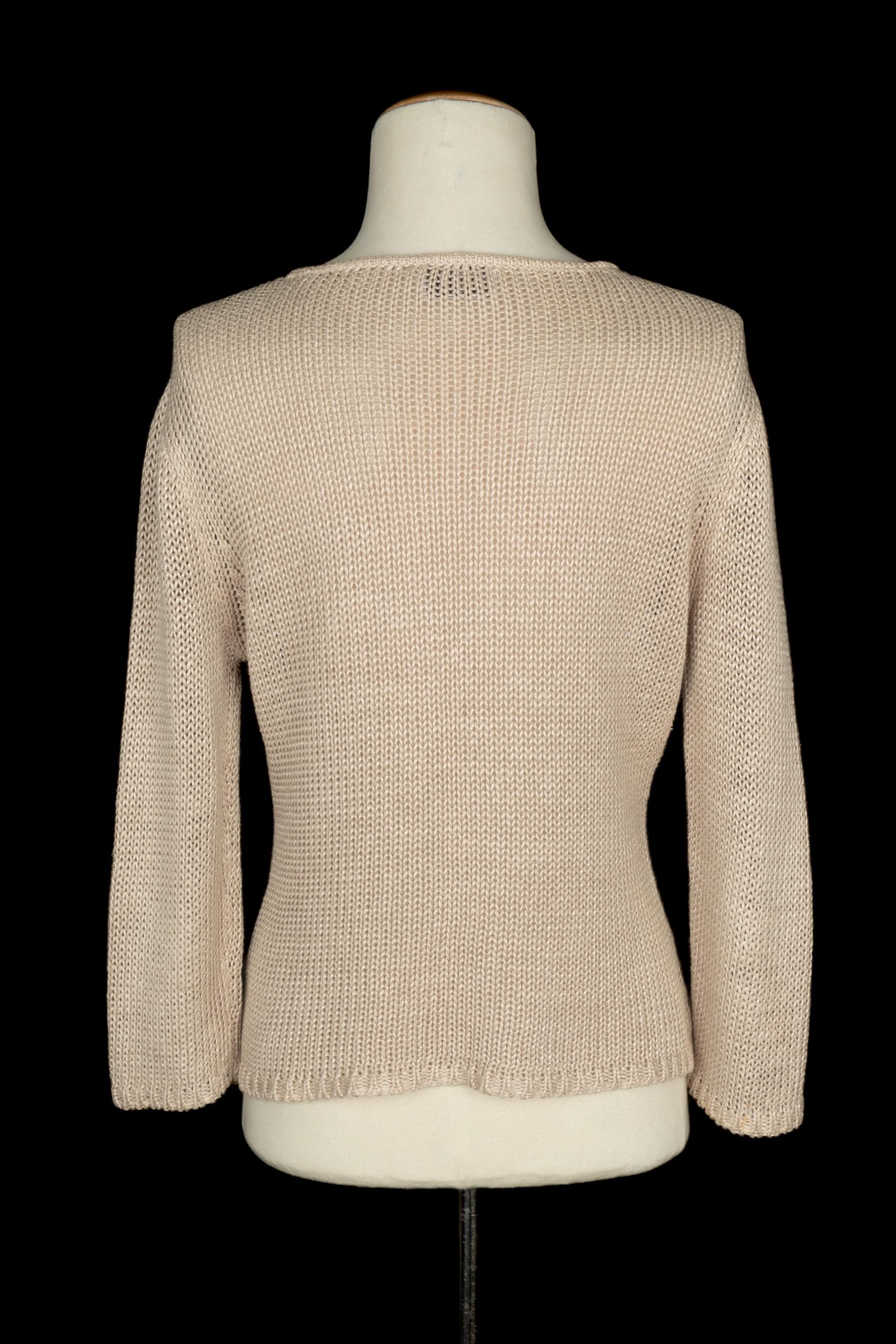 Chanel mesh sweater Pour femmes en vente