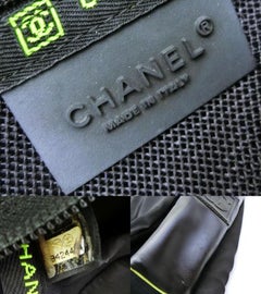 Chanel Messenger Sports Cc 233794 Black Nylon Shoulder Bag