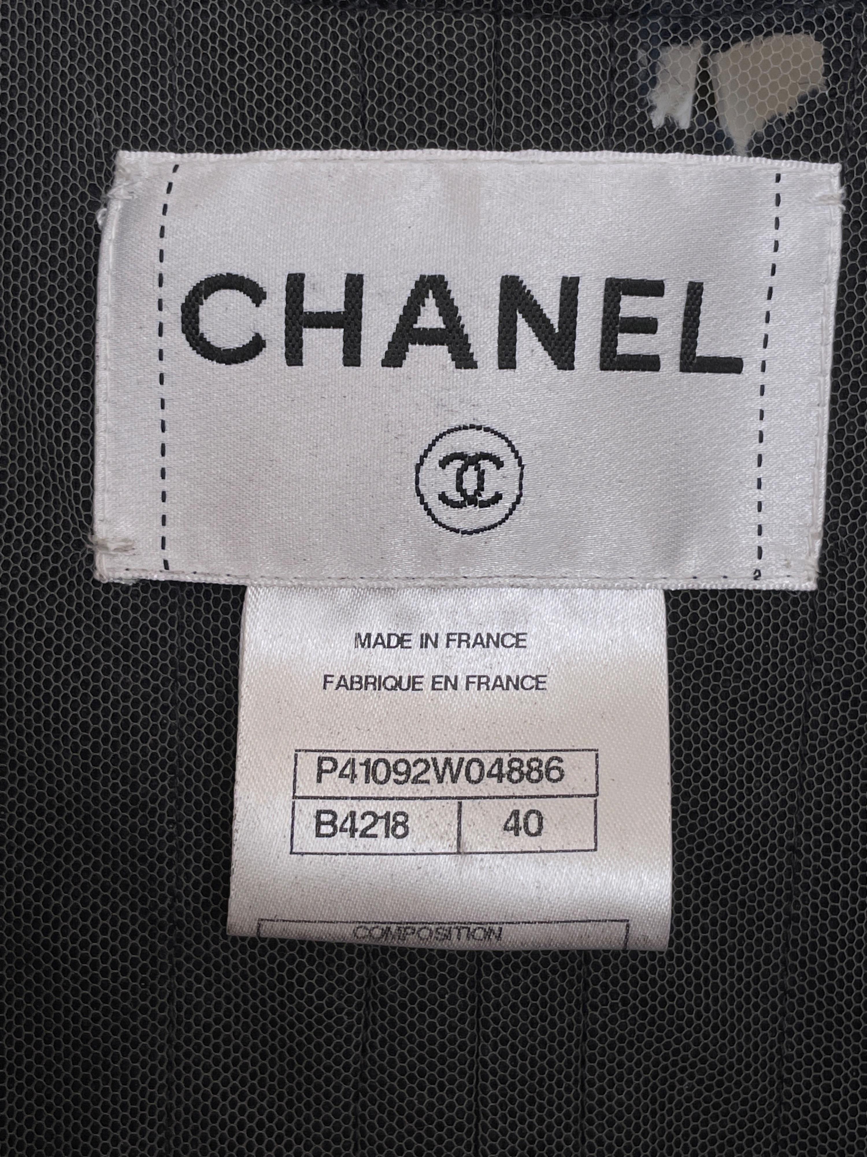 Chanel Met Museum Distressed Tweed Jacket  12