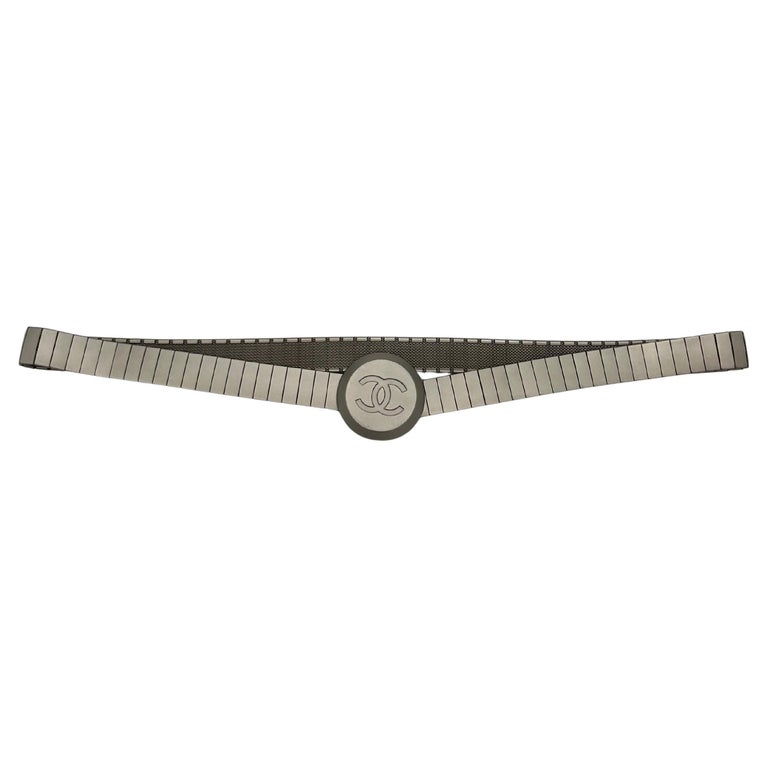 Chanel Metal Belt Collection Identification 2000/2001 For  display picture 2