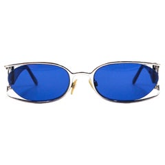 Chanel Metal CC Interlocking Y2K Millenium Sunglasses