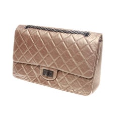 Chanel Metallic 2.55 Reissue 226 Ruthenium Hardware Shoulder Bag