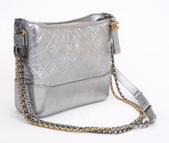 Chanel Metallic Aged Calfskin Gabrielle