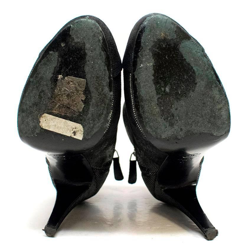 Chanel Metallic Ankle Boots - EU  38.5 2