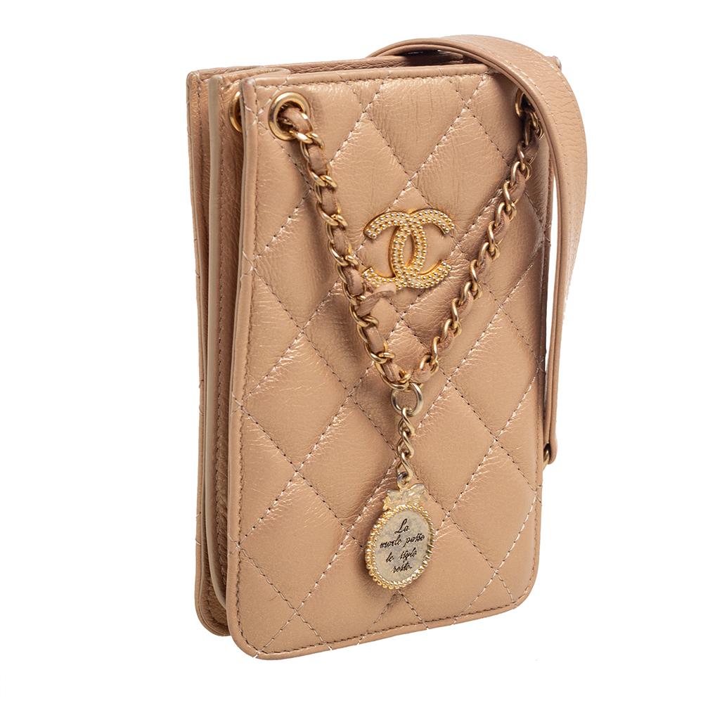 chanel phone holder