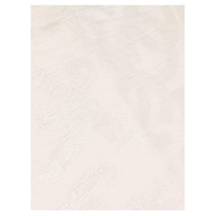 Chanel Metallic CC Logo Scarf