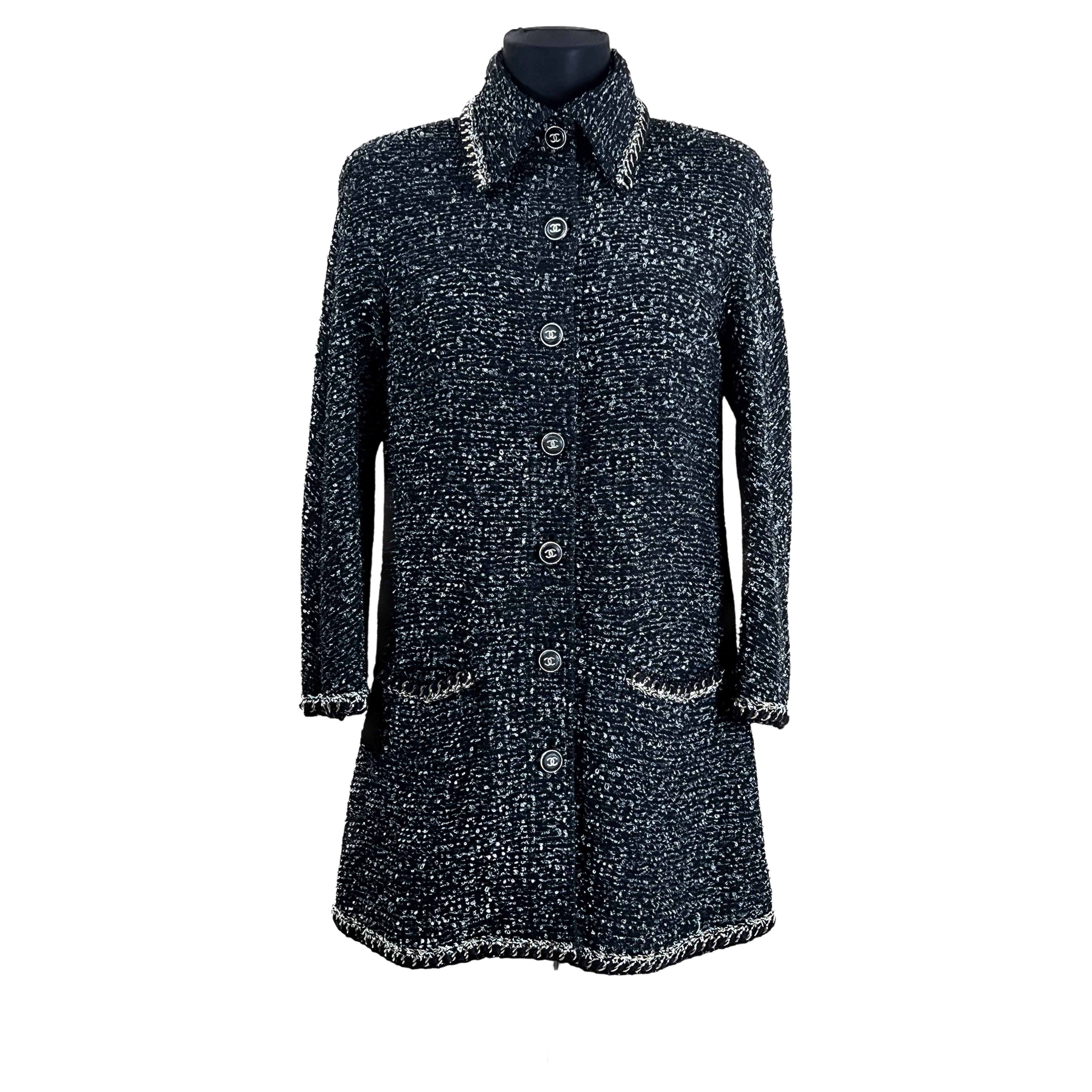 Chanel Ecru Tweed Jacket - 21 For Sale on 1stDibs