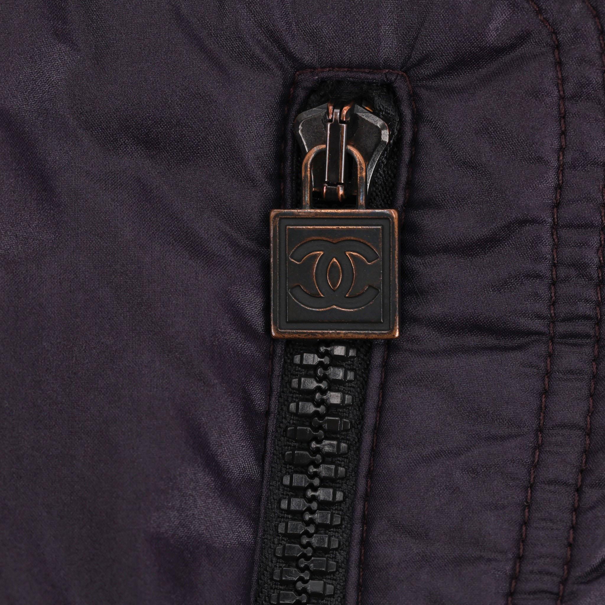 Chanel Metallic Coat (manteau métallique) en vente 1