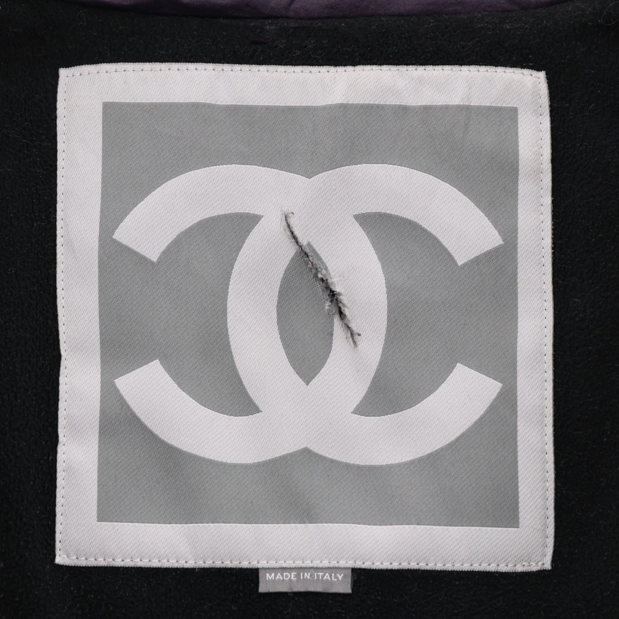 Chanel Metallic Coat (manteau métallique) en vente 3