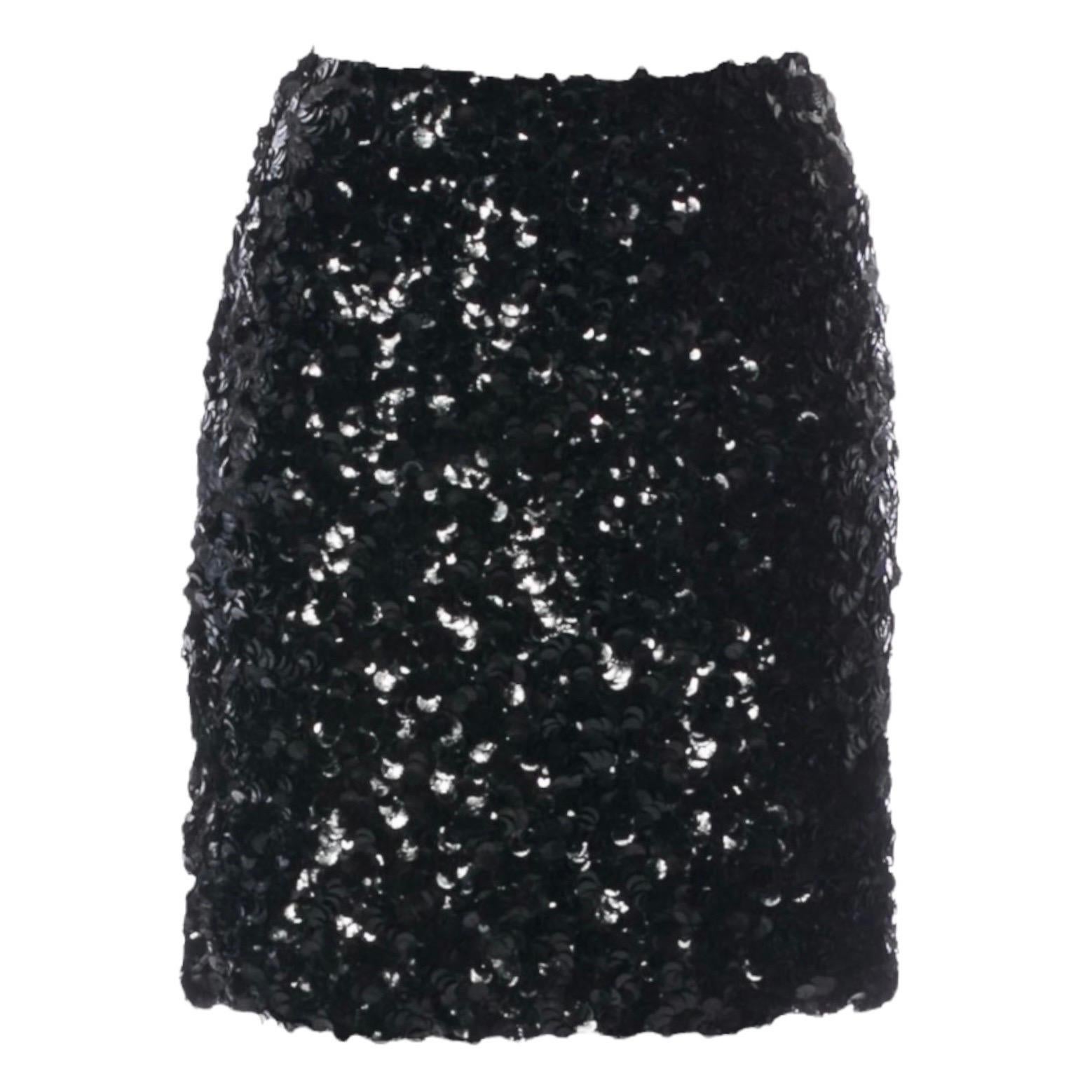 UNWORN Chanel Metallic Fantasy Tweed Sequin Trim Jacket Blazer Skirt Suit 38-40 For Sale 8