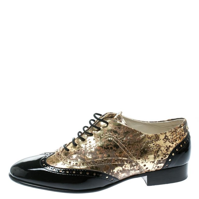 chanel brogue