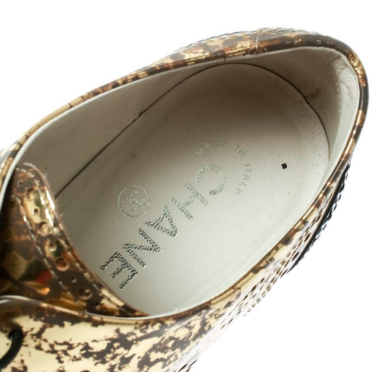 chanel brogue
