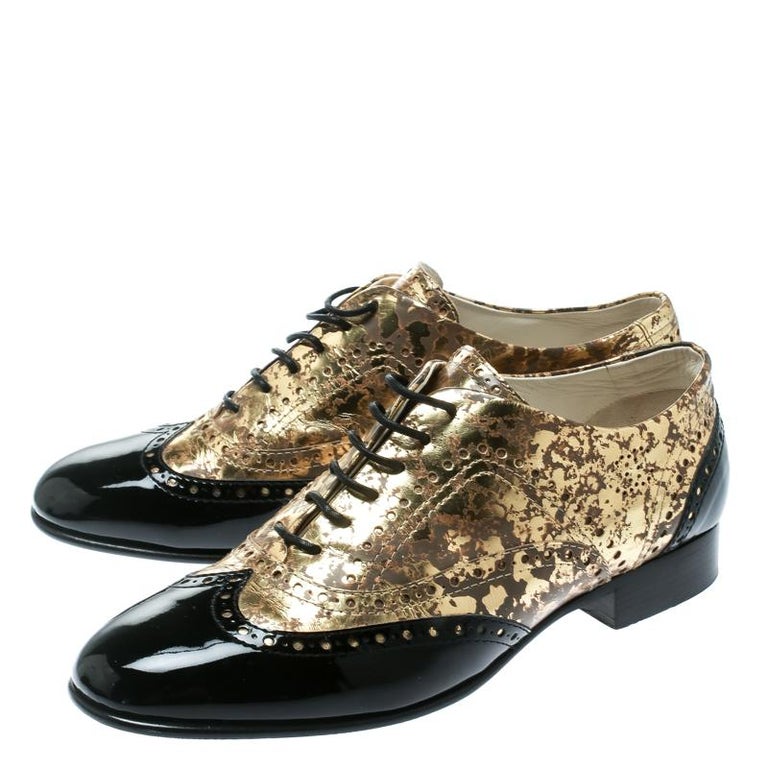 chanel brogue
