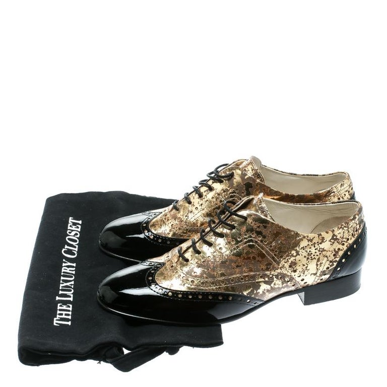 chanel brogue