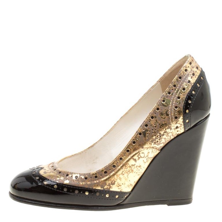 chanel brogue