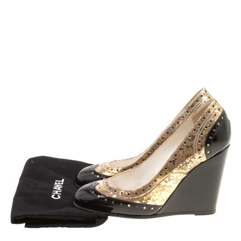 chanel brogue