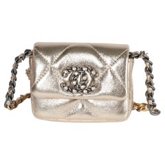 Chanel 19 Belt Bag - 7 For Sale on 1stDibs  chanel 19 waist bag, chanel 19  mini belt bag, chanel 19 waist bag price