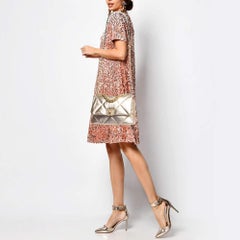 Chanel Metallic Gold Quilted Leather Small 19 Flap Bag