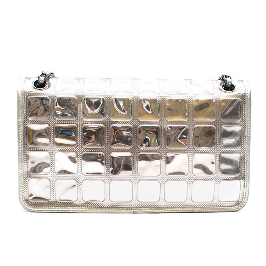 Women's Chanel Metallic Ice Cube Limited Edition Flap Bag	