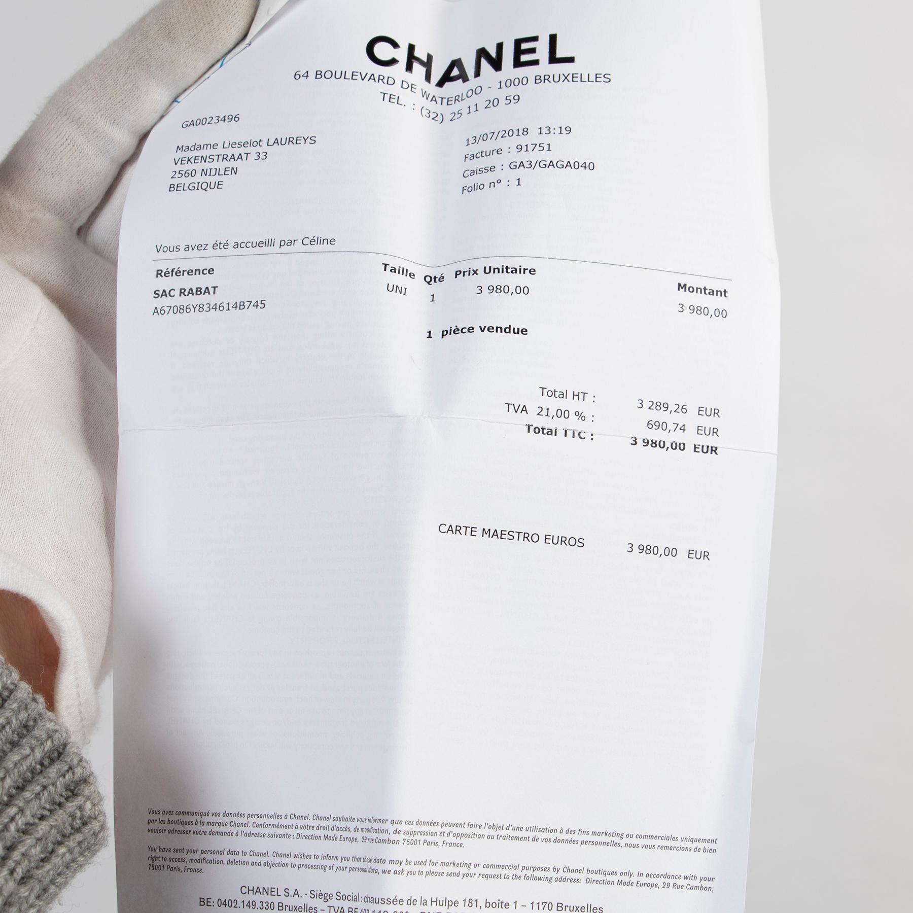 Women's Chanel Metallic Light Blue Lambskin Chevron Quilted Medium Boy Bag