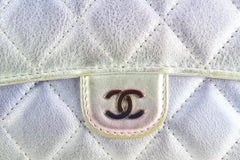 Chanel Metallic Multicolor Long Classic Flap Wallet L-Gusset 94cz68s