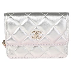 Chanel Metallic Ombre Quilted Lambskin Belt Bag