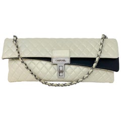 Chanel Metallic Pearl Leather East West Reissue Bag