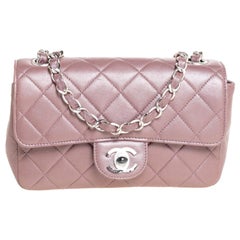 Chanel Extra Mini Satin Flap Bag - Black Mini Bags, Handbags - CHA29736