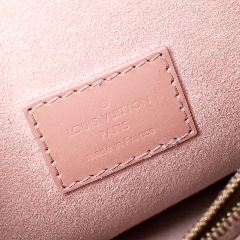 Women's Chanel Metallic Pink Quilted Leather Reissue Wallet on Chain