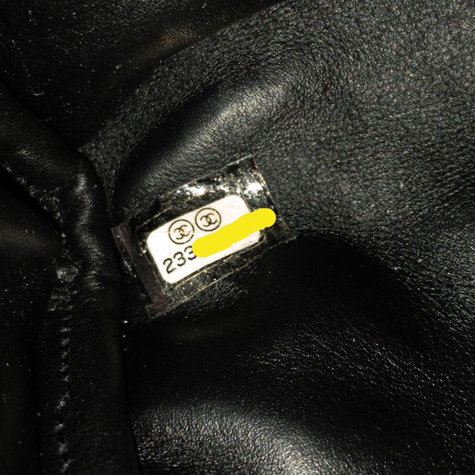 Chanel Metallic Python Bowler-Tasche aus Wildleder im Angebot 8