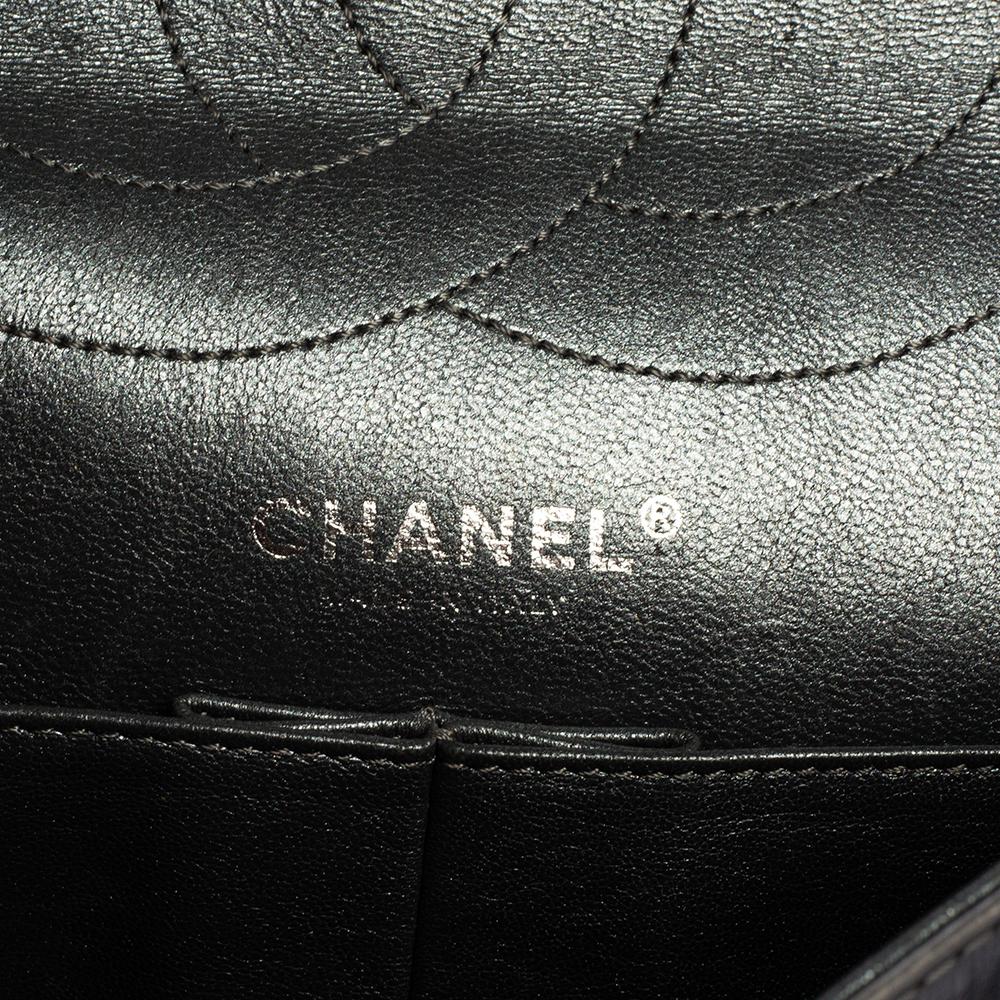 Chanel Metallic Quilted Aged Leather Reissue 2.55 Classic 227 Flap Bag 3