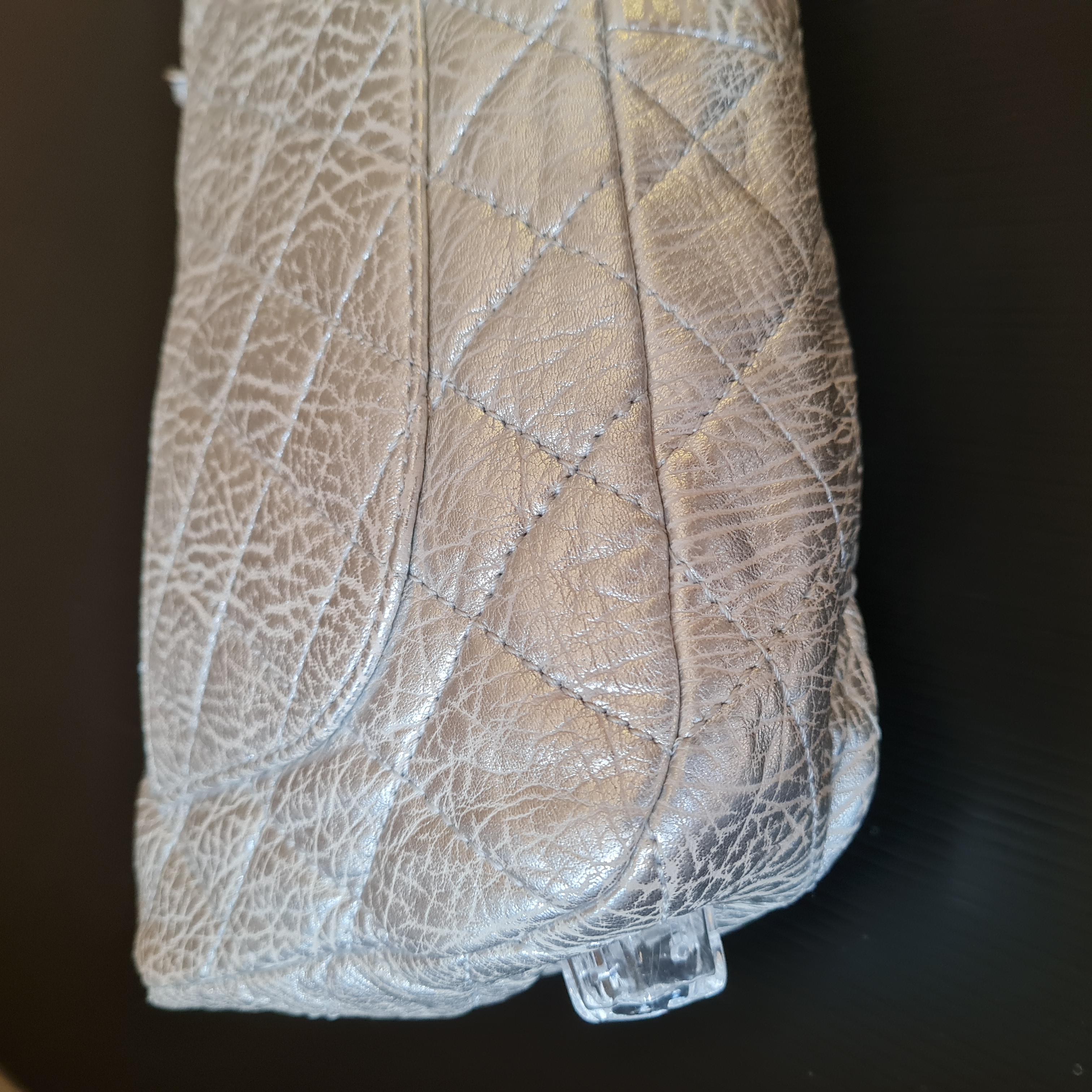 Chanel Metallic Quilted Ice Cube On The Rocks Flap Bag 6