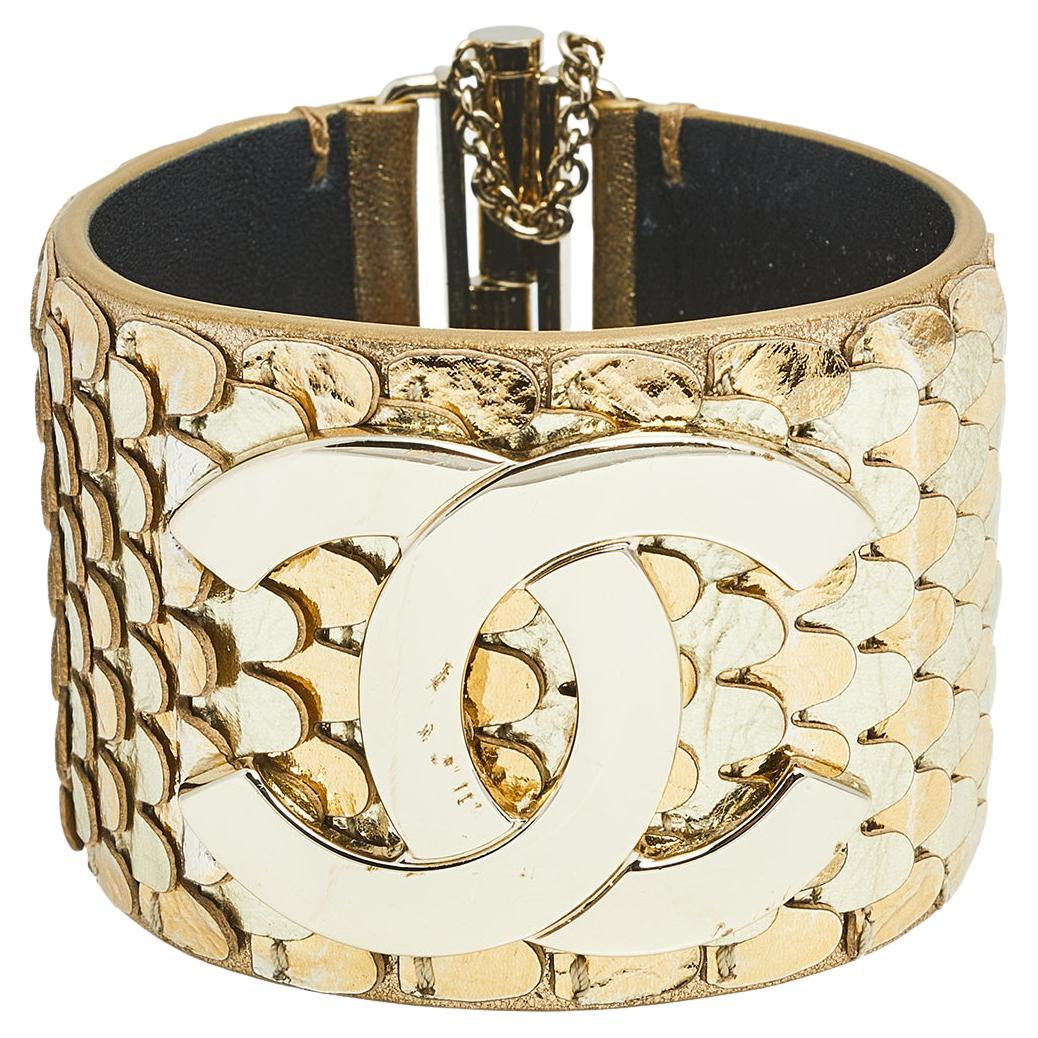 Chanel Bracelet Cuff - 124 For Sale on 1stDibs | vintage chanel cuff 