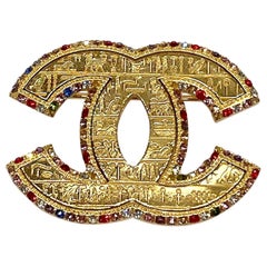 Chanel Metiers d' Art CC Logo Pin, 2019 Collection