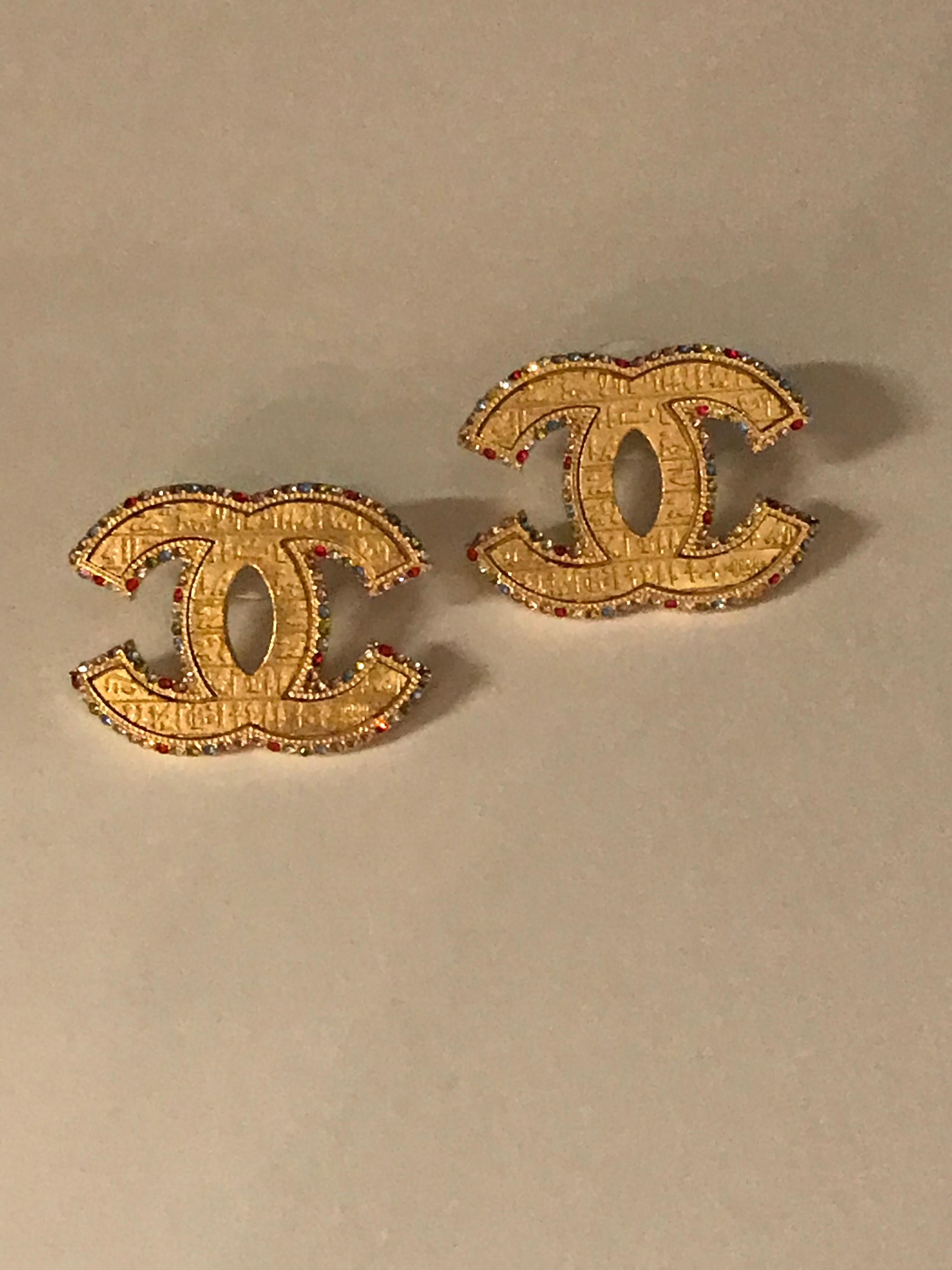 Chanel Metiers d’Art 2019 CC Earrings 2
