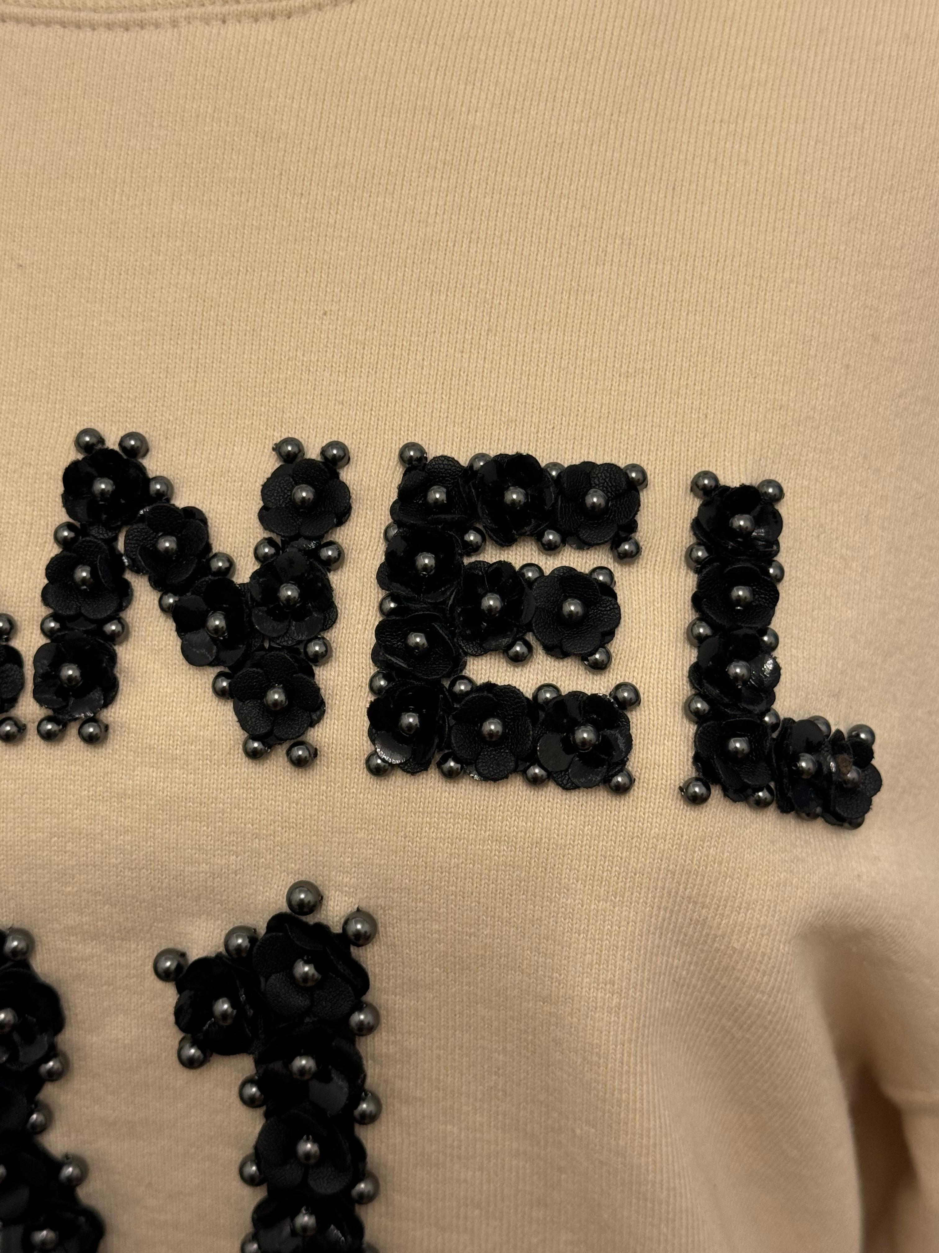 Chanel métiers d'art 2020 pasarela 31 rue Cambon sudadera de algodón en venta 9