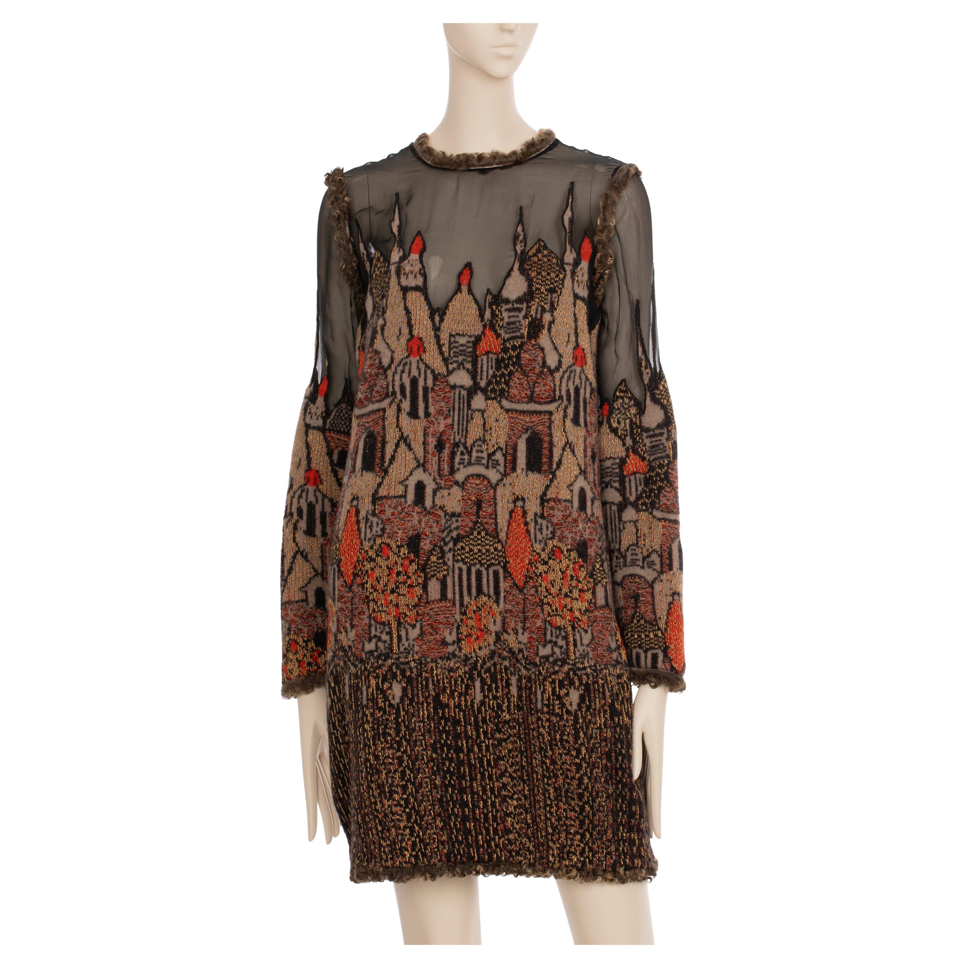 Chanel Metiers D'Art Moscow Dress 38 FR