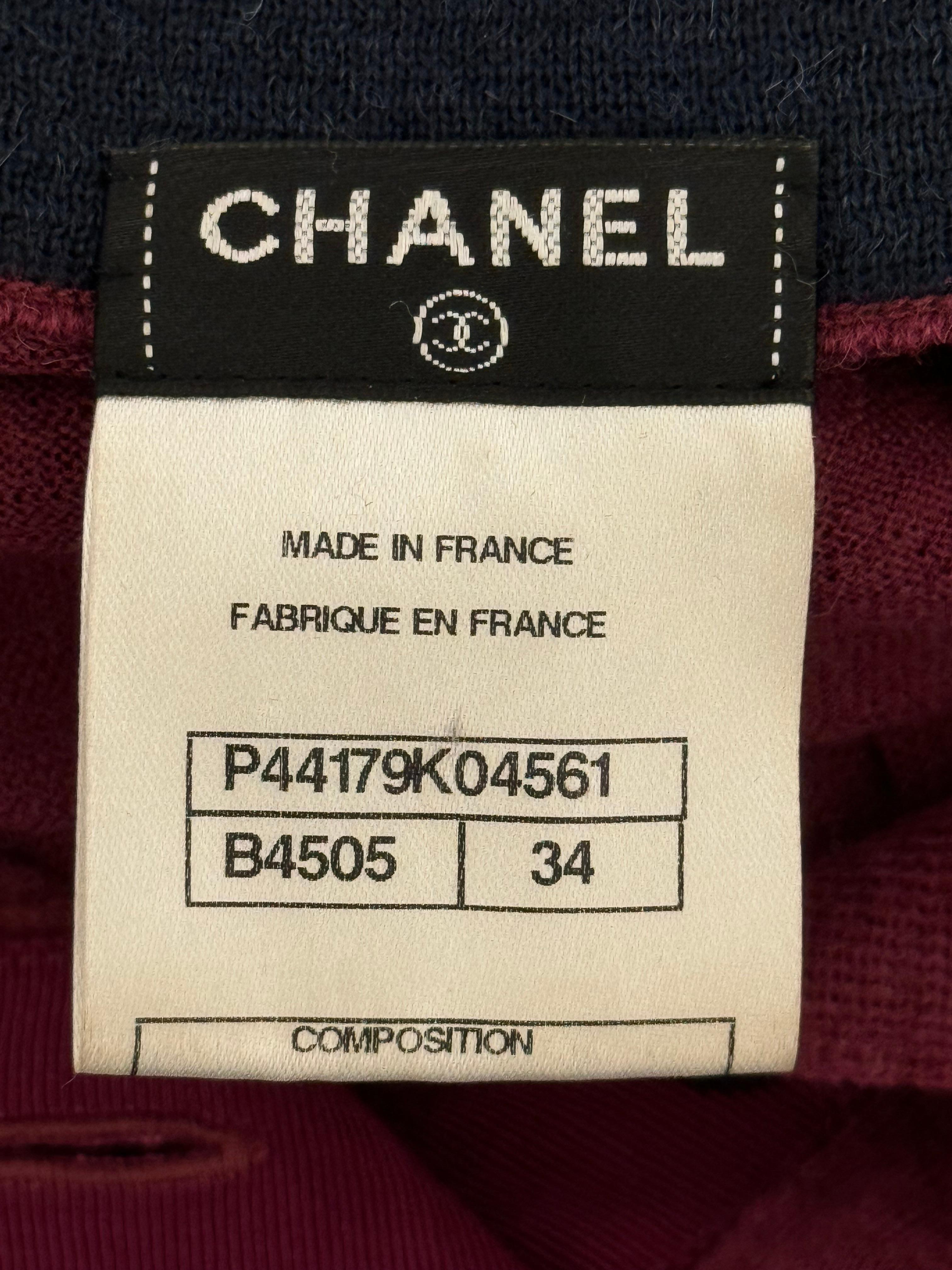 Maglione in alpaca Chanel métiers d'art Paris Bombay Pre Fall 2012 in vendita 1